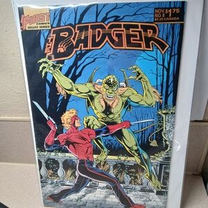 The Badger Comic Book - Deluxe Series